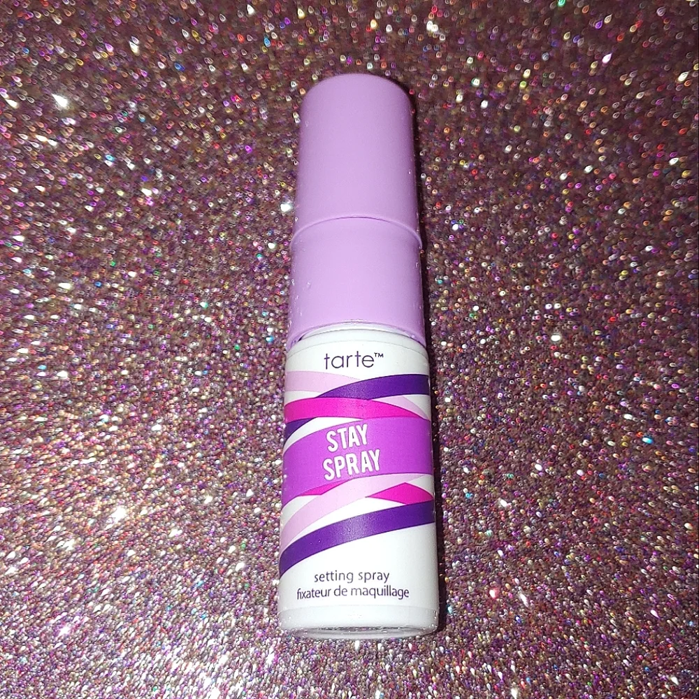 shape tape stay spray vegan setting spray tarte